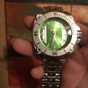 Andriod silverjet quartz watch